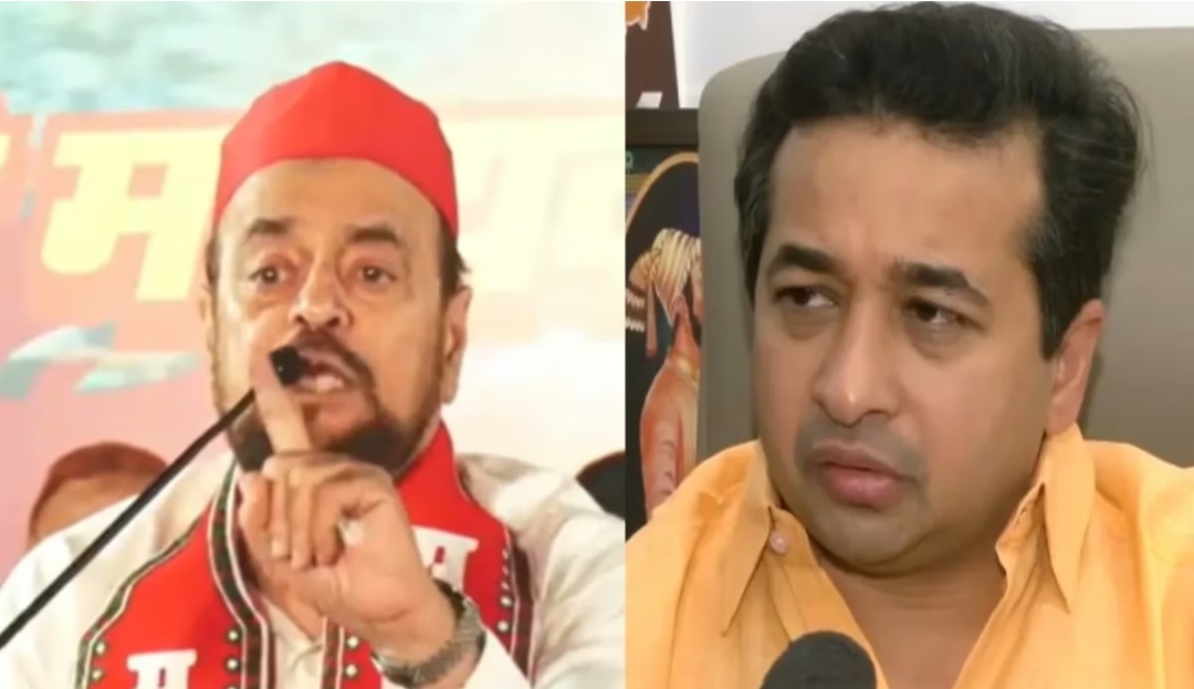 महाराष्ट्र की राजनीति में बयानबाज़ी तेज़, नितेश राणे और अबू आज़मी आमने-सामने