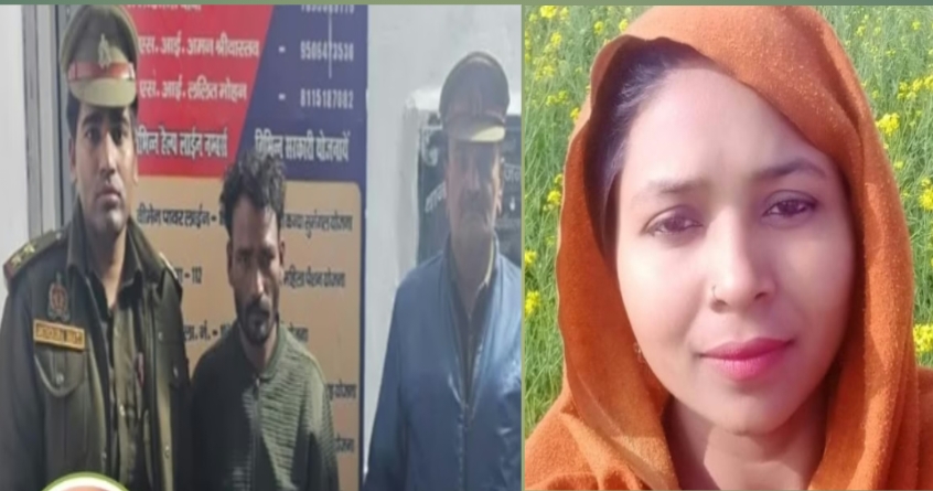 अवैध संबंध के शक में पति ने पत्नी की बीच सड़क पर चाकू से हत्या