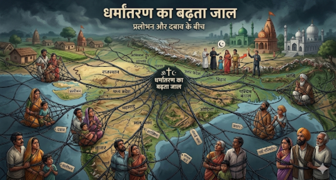 भोपाल में धर्मांतरण और शोषण से जुड़े मामलों में बढ़ोतरी, अलग-अलग थानों में दर्ज हुए कई प्रकरण