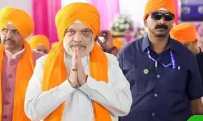 नवी मुंबई में गुरु तेग बहादुर के 350वें शहीदी समागम में शामिल हुए अमित शाह, धर्मांतरण मुद्दे पर जताई चिंता