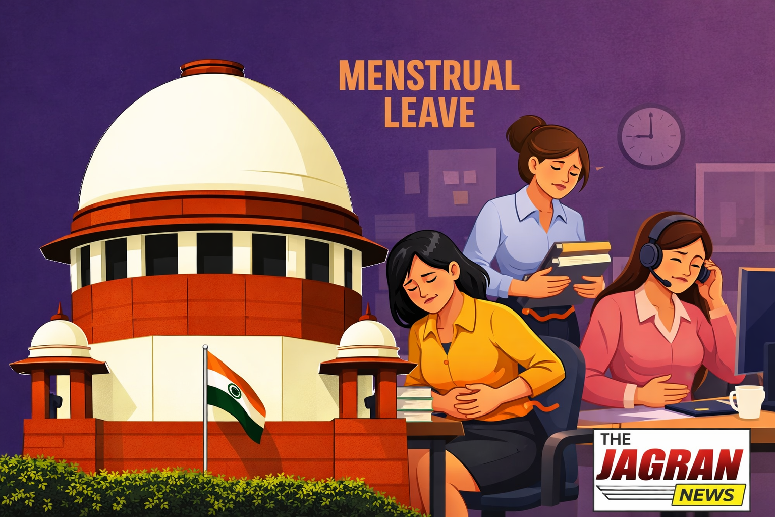 पीरियड लीव पर सुप्रीम कोर्ट की टिप्पणी, अनिवार्य कानून से महिलाओं के रोजगार पर पड़ सकता है असर