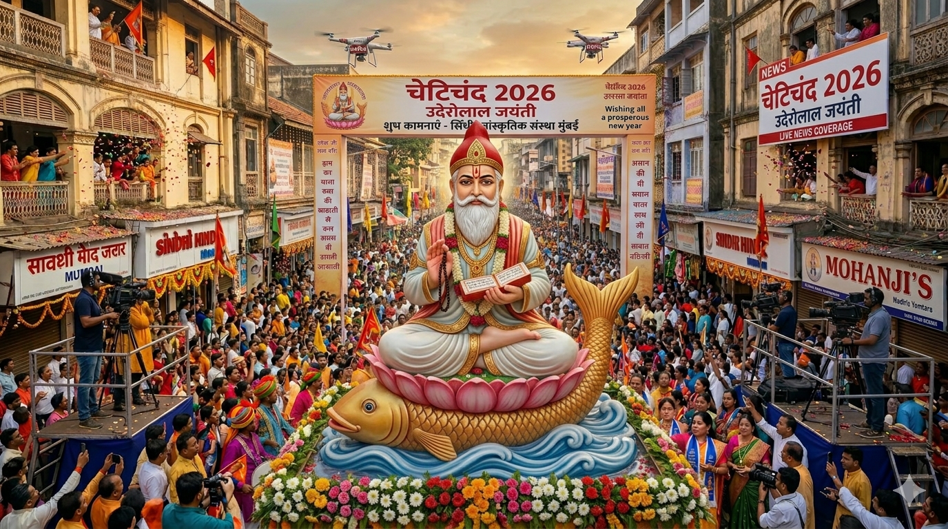 पूरे देश में गूंज रहा है “अयोलाल झूल्लेलाल”, श्रद्धा और उत्साह के साथ मनाया जा रहा है चेटीचंड