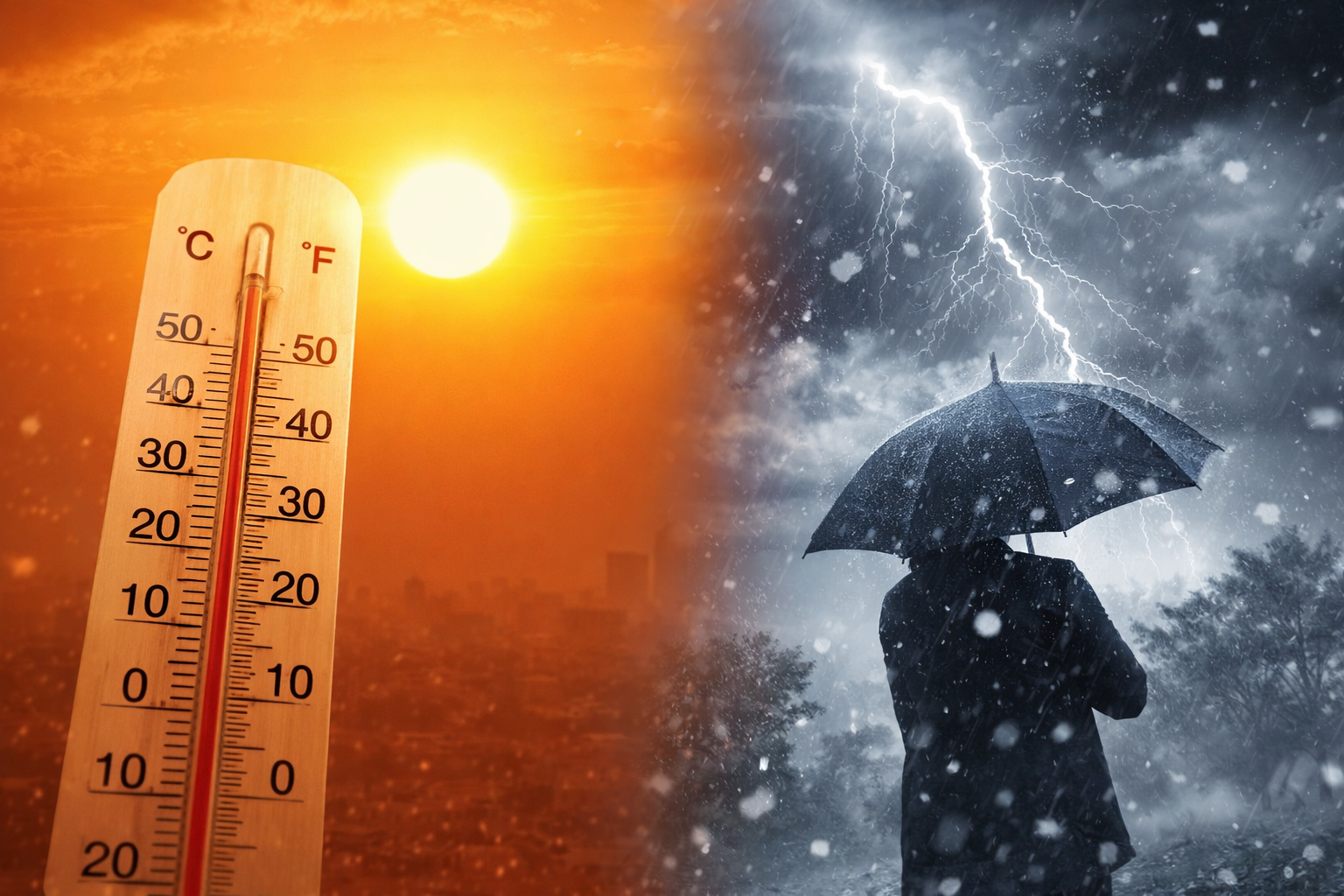 मार्च में ही बदला मौसम, लोगों की बढ़ी परेशानी