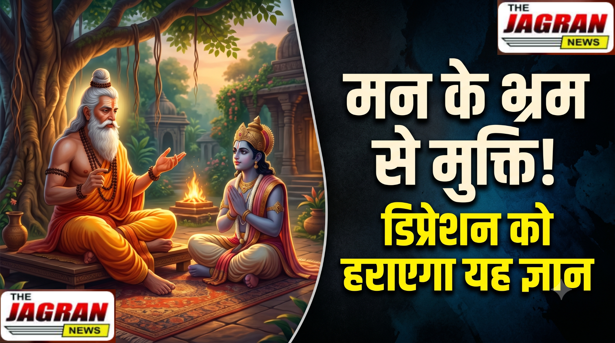 डिप्रेशन को हराएगा 'योगवासिष्ठ' का यह अचूक ज्ञान