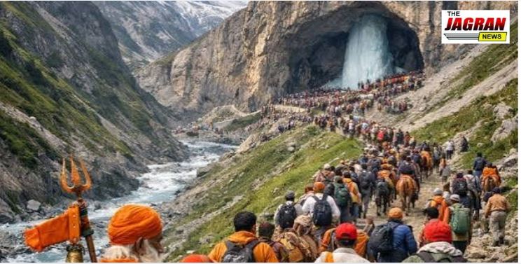 अमरनाथ यात्रा 2026 में उमड़ा आस्था का सैलाब, 12 हजार से अधिक श्रद्धालुओं ने किए बाबा बर्फानी के दर्शन