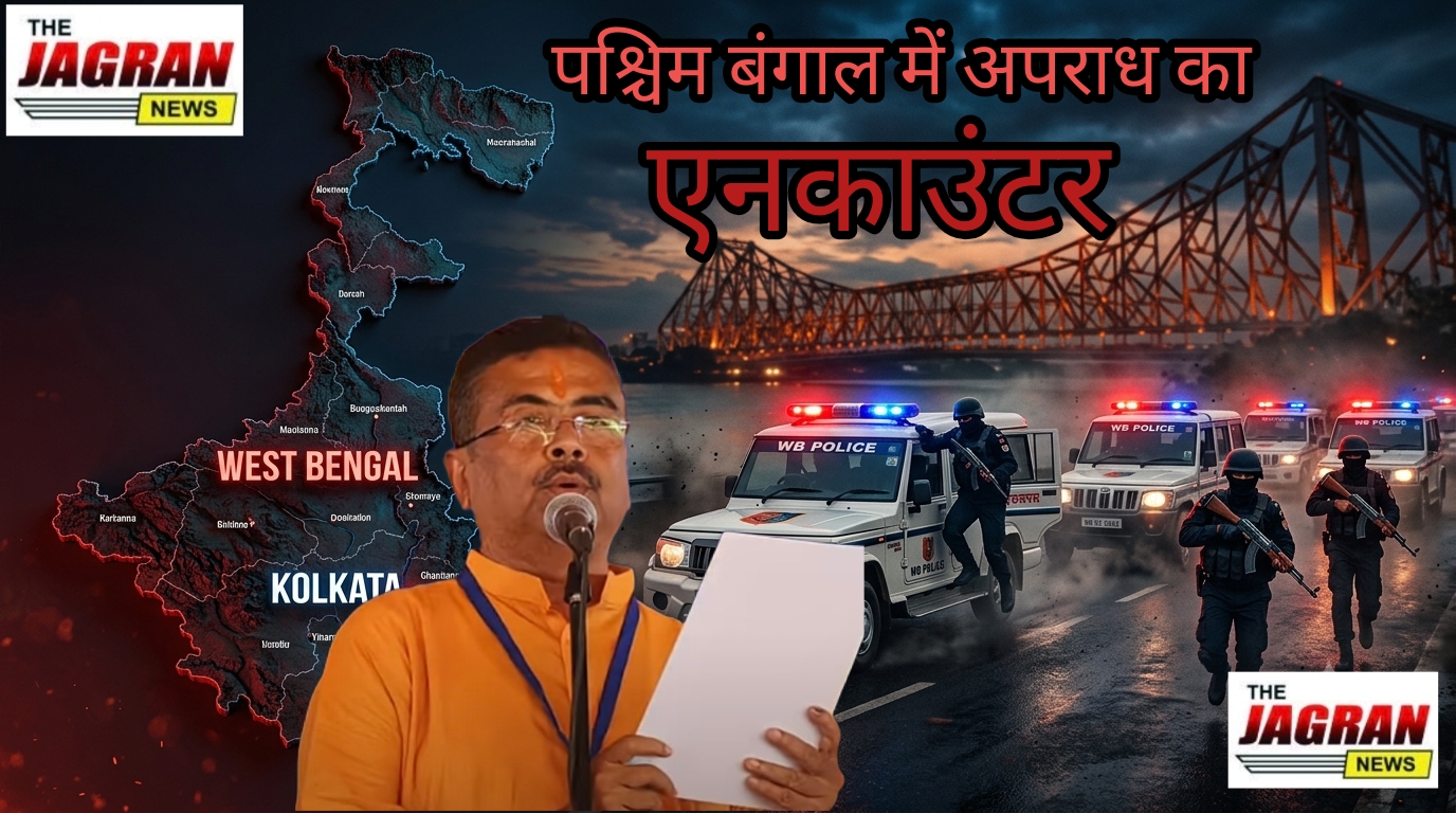 पश्चिम बंगाल में अपराध का एनकाउंटर शुरू