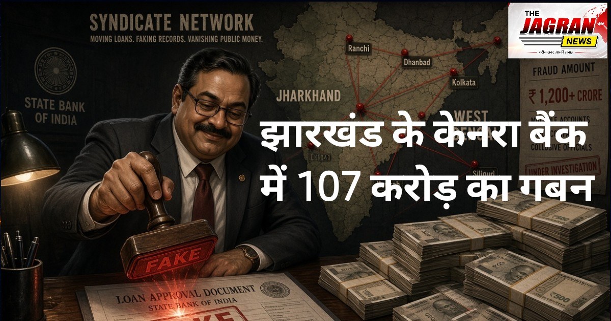 झारखंड ऊर्जा निगम घोटाला: 107 करोड़ के गबन में CID की चार्जशीट, केनरा बैंक मैनेजर मुख्य आरोपी
