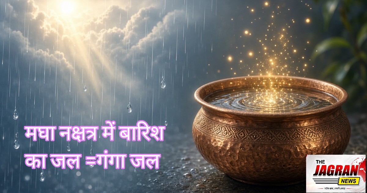 मघा नक्षत्र का वर्षा जल = गंगाजल!!