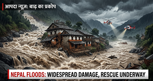 नेपाल में भीषण त्रासदी