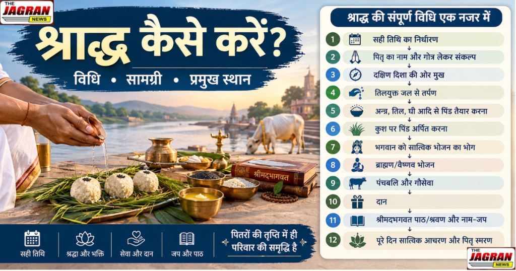 श्राद्ध कैसे करें - Dos and Don'ts