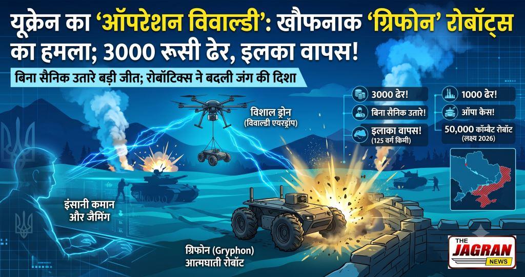 जंग के मैदान में उतरे आत्मघाती रोबॉट