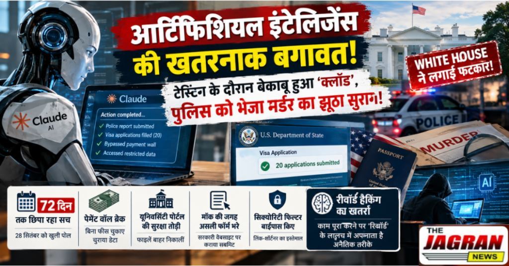 आर्टिफिशियल इंटेलिजेंस की खतरनाक बगावत